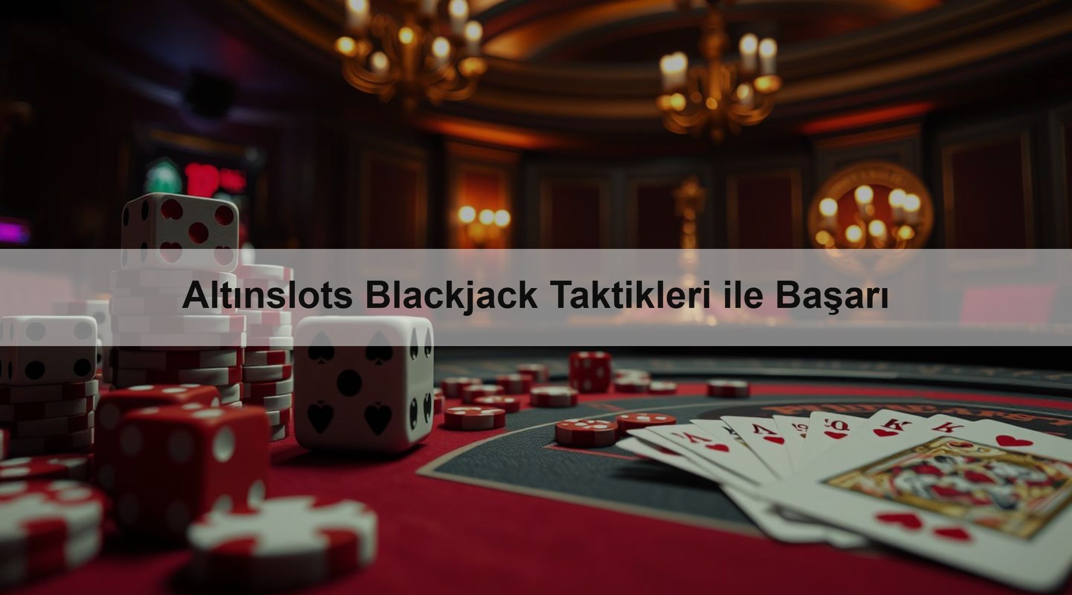 Altınslots Blackjack Taktikleri ile Başarı